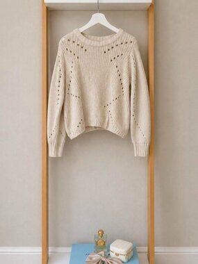 Y.A.S Cable knit sweater